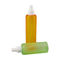 Green Orange 1oz 2oz PET Cosmetic Bottles Round Mini Plastic Spray Bottle