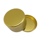 FDA SGS Tinplate Tin Can Containers Corrosion Resistant Round Cookie Tins