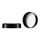 PASSEN 10g Glass Lip Balm Jars Black Plastic Lids Glass Containers For Creams