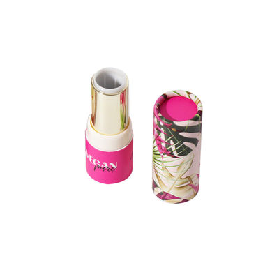 Natural Lipstick Push Up Lip Balm Packaging Cosmetic Empty Lipstick Paper Tube