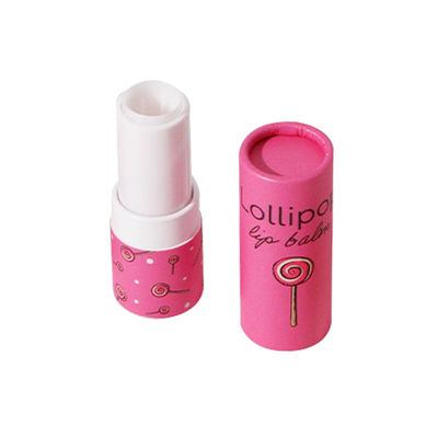 Natural Deodorant Kraft Cardboard push-up Tube Packaging for Lip balm&body balm lipsticks