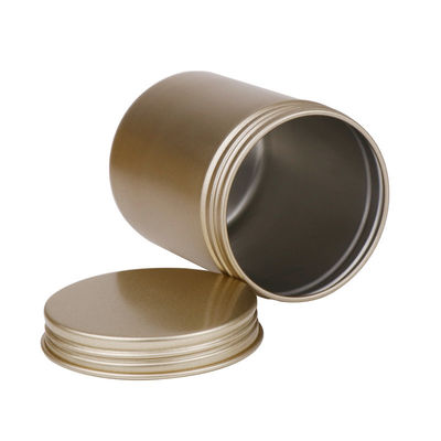 Custom Aluminum Coffee Canister 5g To 50g Aluminium Tin Tea Packaging
