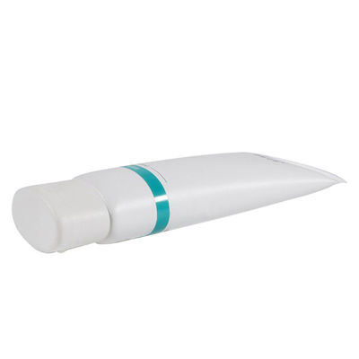 30g 80g White Care Cream Plastic Cosmetic Tubes With Flip Top Cap
