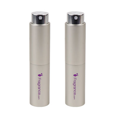 10ml 0.34OZ Perfume Atomizers Rotary Aluminum Fine Mist Spray Bottle