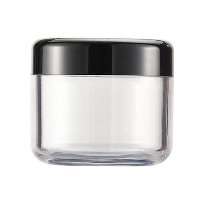 PASSEN 10g Glass Lip Balm Jars Black Plastic Lids Glass Containers For Creams