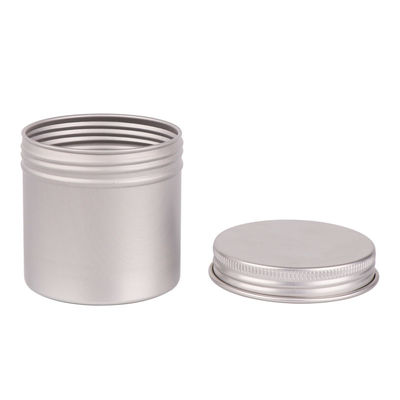 Food Grade Mint Candy Tea Aluminum Canisters Screw Lid Aluminum Cream Jar
